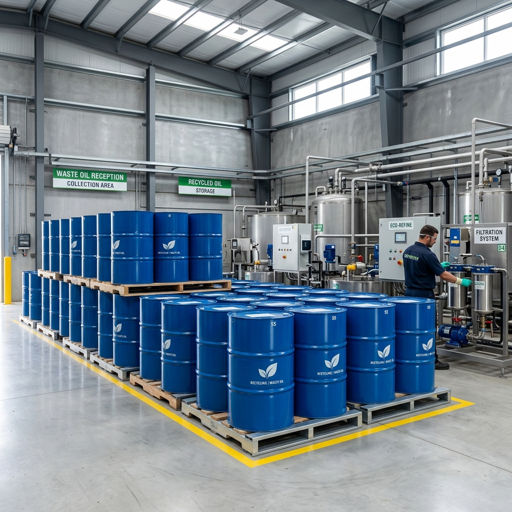 Waste Oil Barrels - EPR Compliance